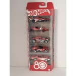 Hot Wheels 1:64 %-pack Mattel 80th Anniversary